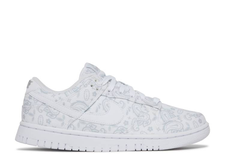 UA NIKE WMNS DUNK LOW 'WHITE PAISLEY'