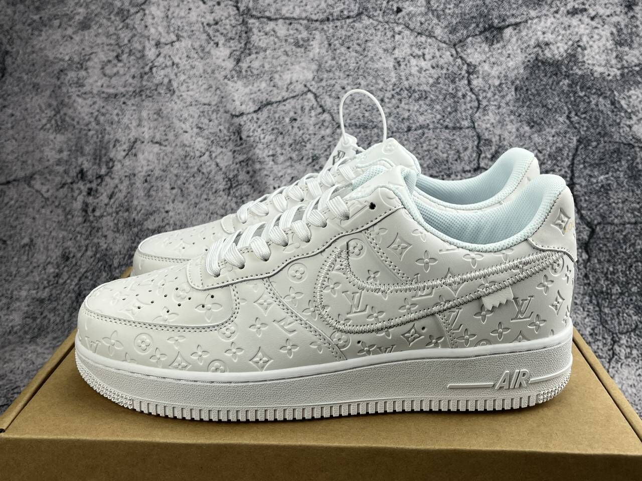 UA NIKE X LV AIR FORCE 1 LOW BY VIRGIL ABLOH WHITE