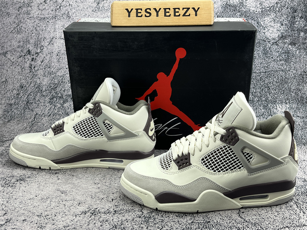 UA A MA MANIÉRE X WMNS AIR JORDAN 4 RETRO 'BURGUNDY CRUSH'