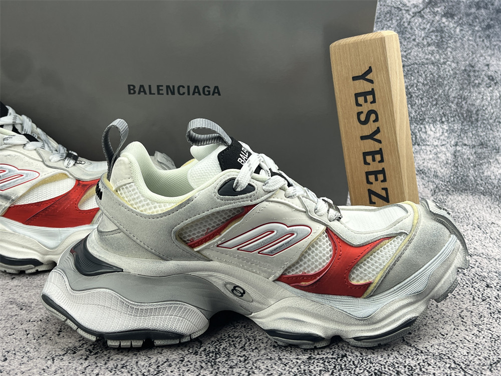UA Cargo White Grey Red
