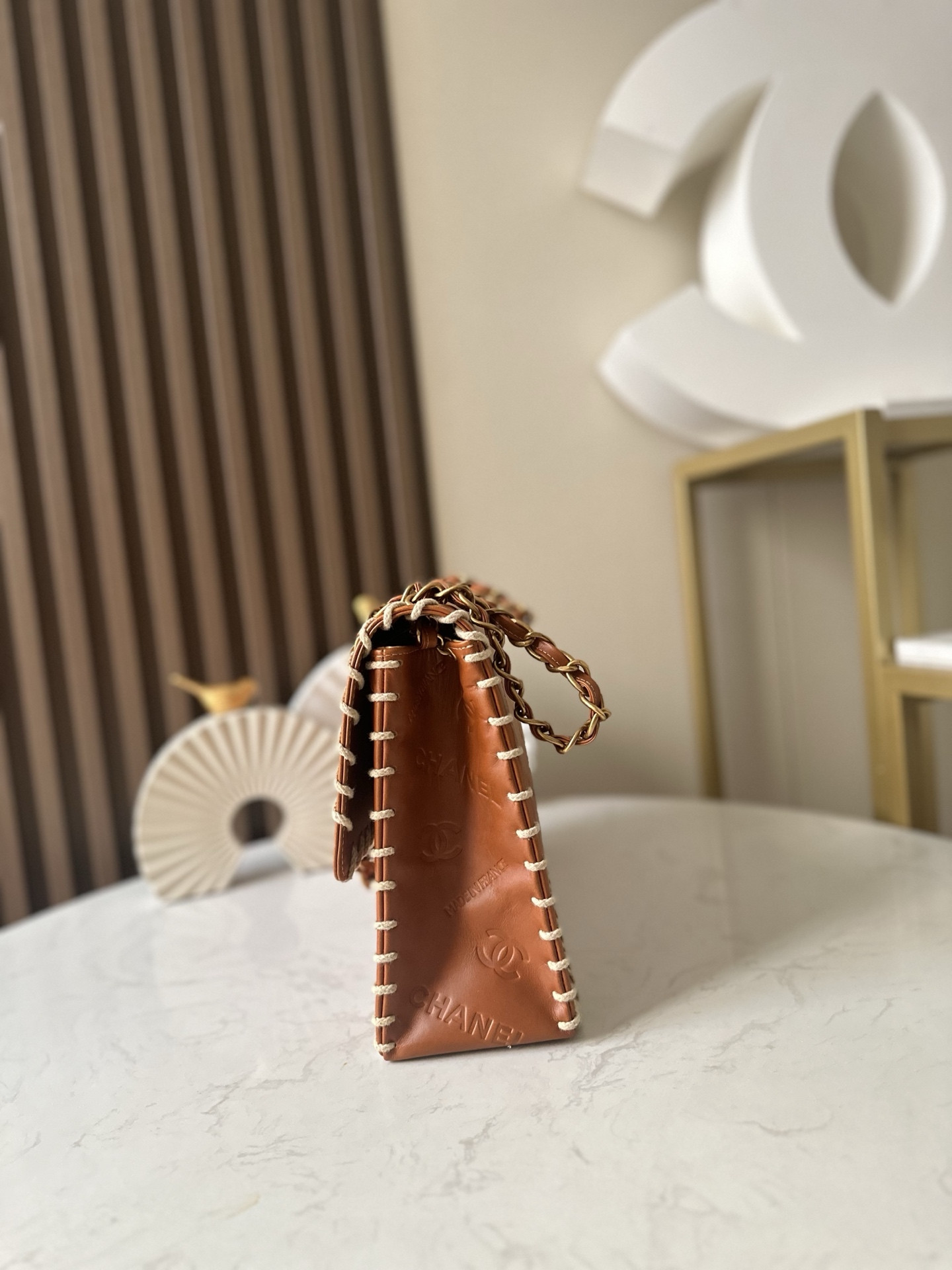 Ch**el Flap Bag AS3353 34x21x10cm