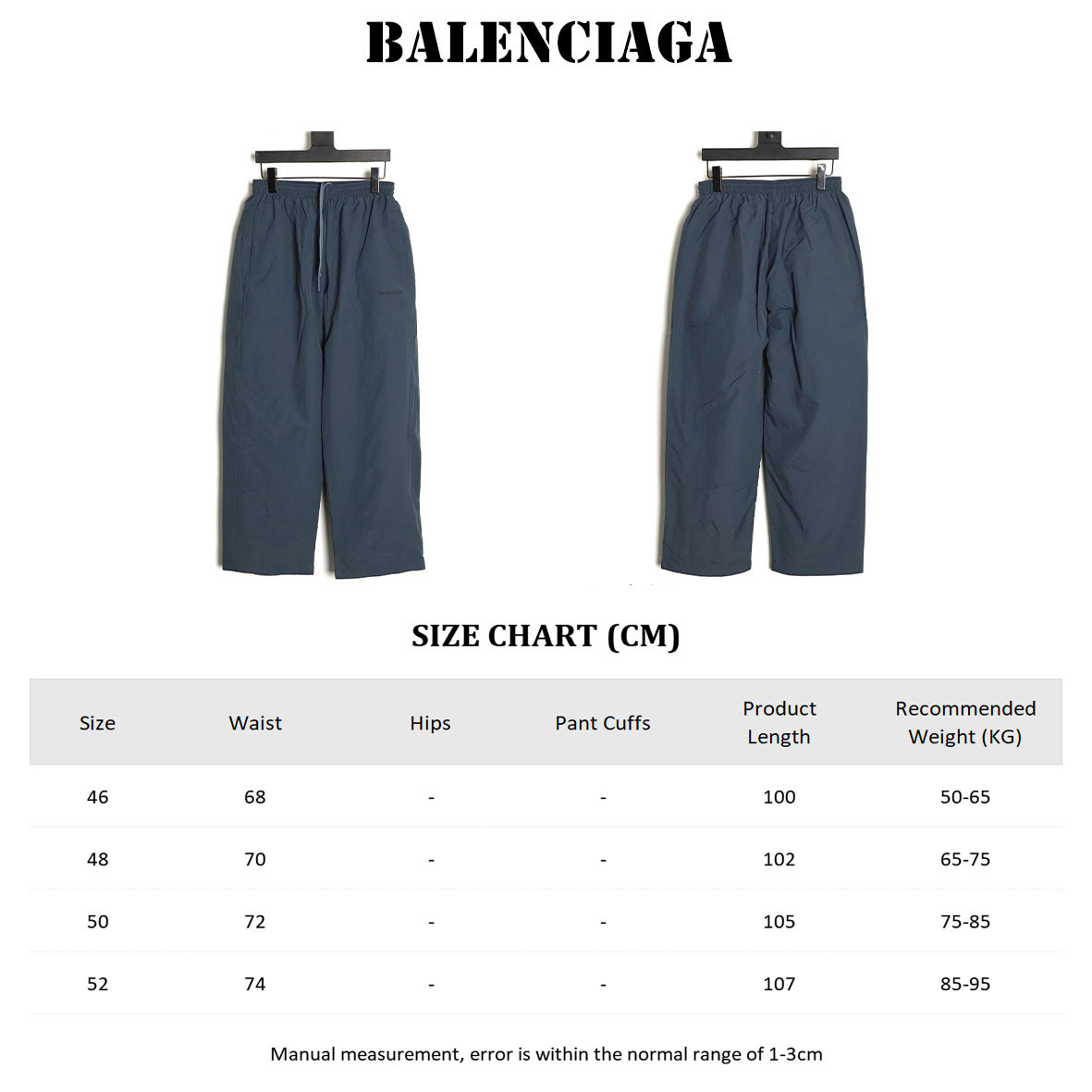 Ba1en*iaga BLCG 25SS Pants Suit
