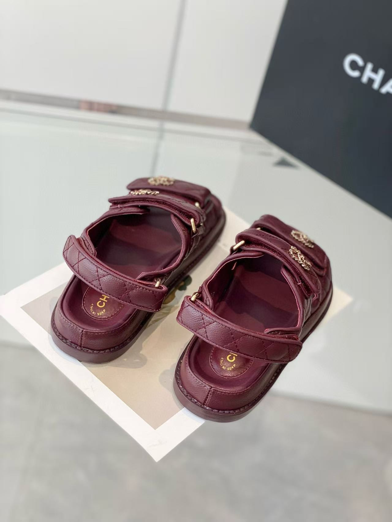 UA Ch**el Sandals
