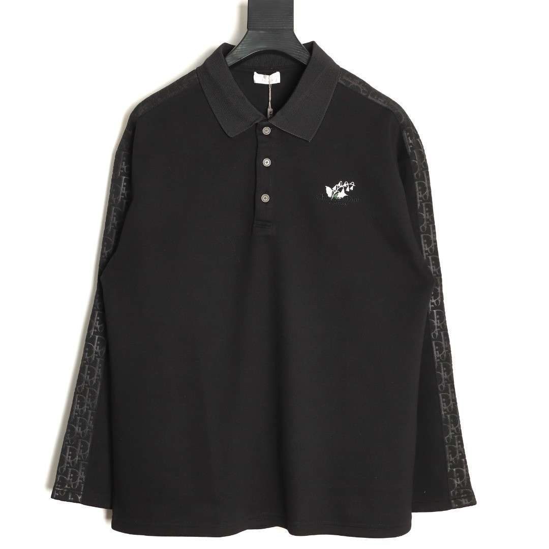 D10r Long-sleeved Polo Shirt
