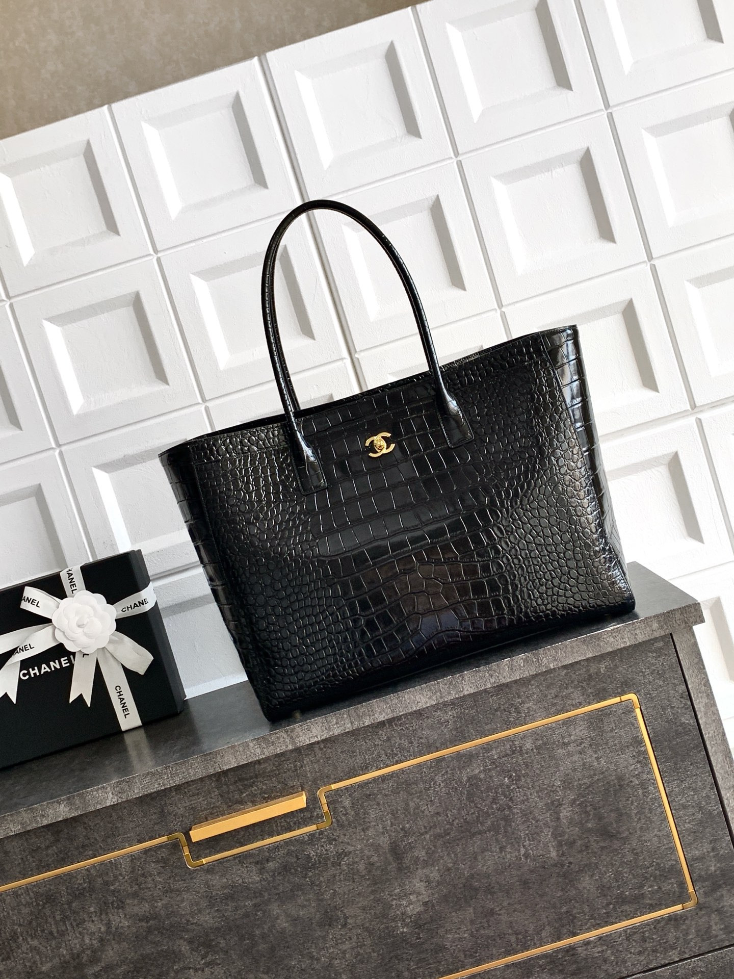 Ch**el Cerf Executive Tote Bag 47x31x15cm