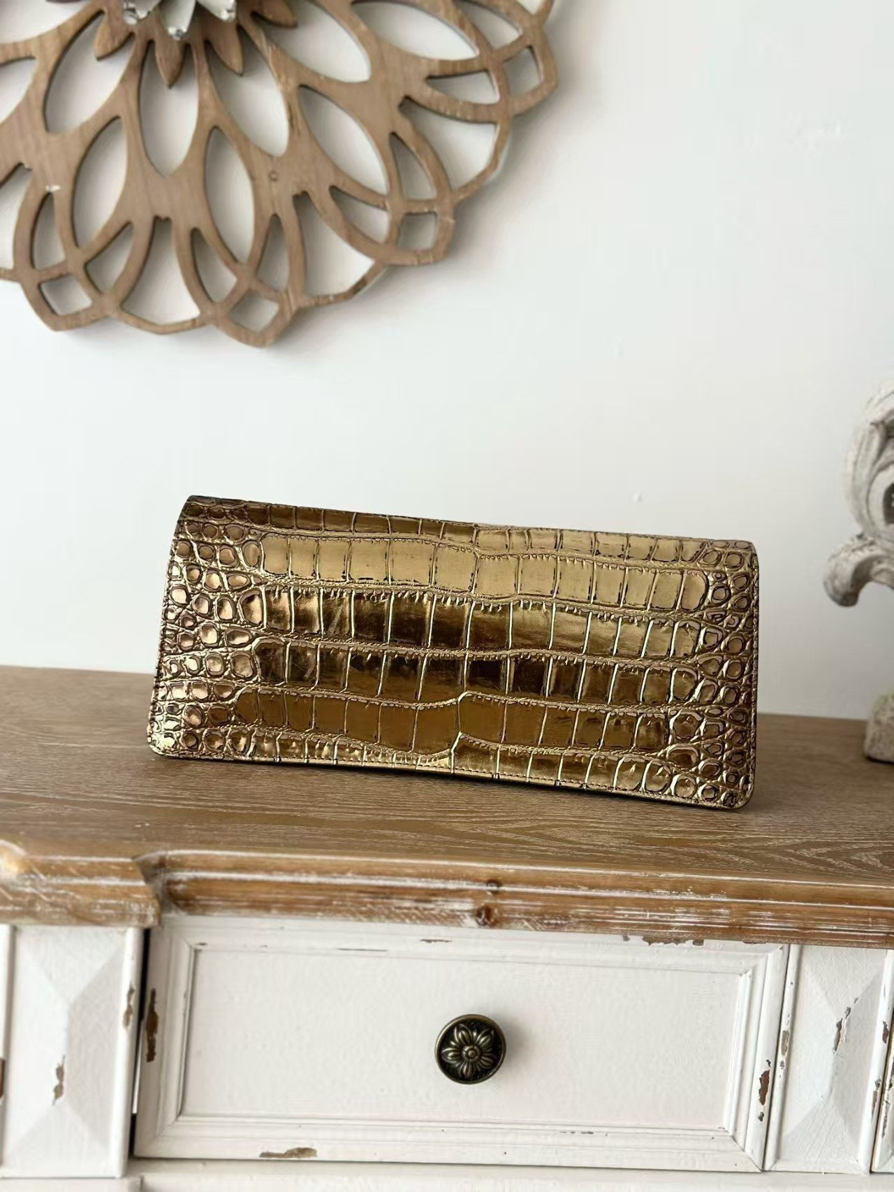 Ch**el Clutch Bag 30x13x14cm