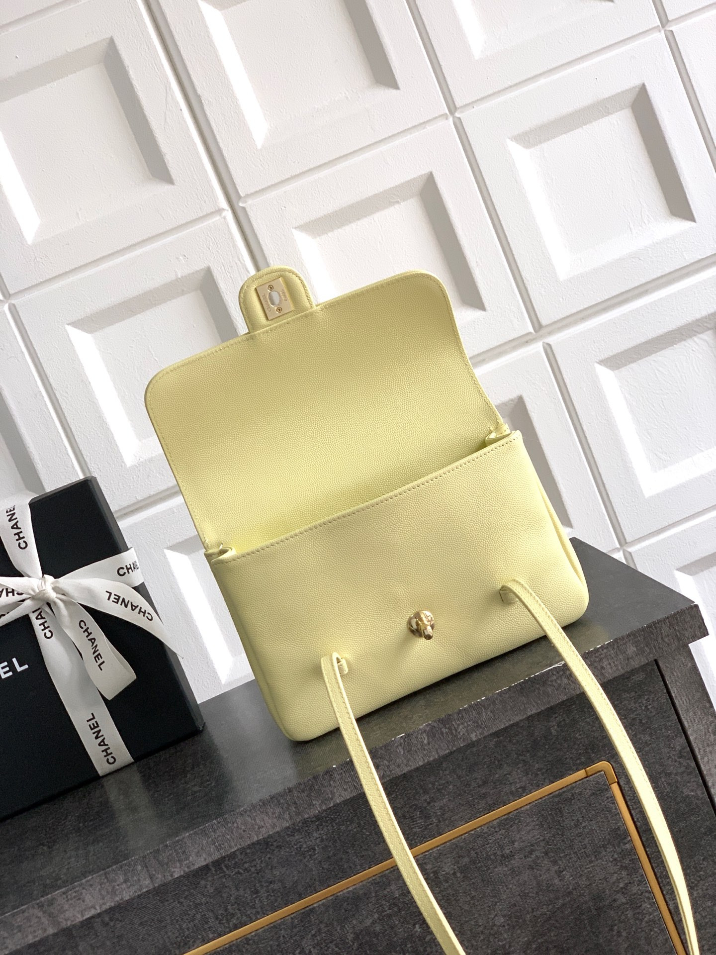 Ch**el small flap bag as6130 15x22x7cm