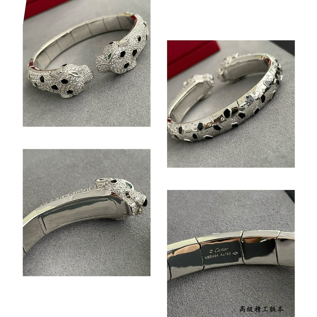 Ca*t1er Double-headed spotted leopard Bracelet