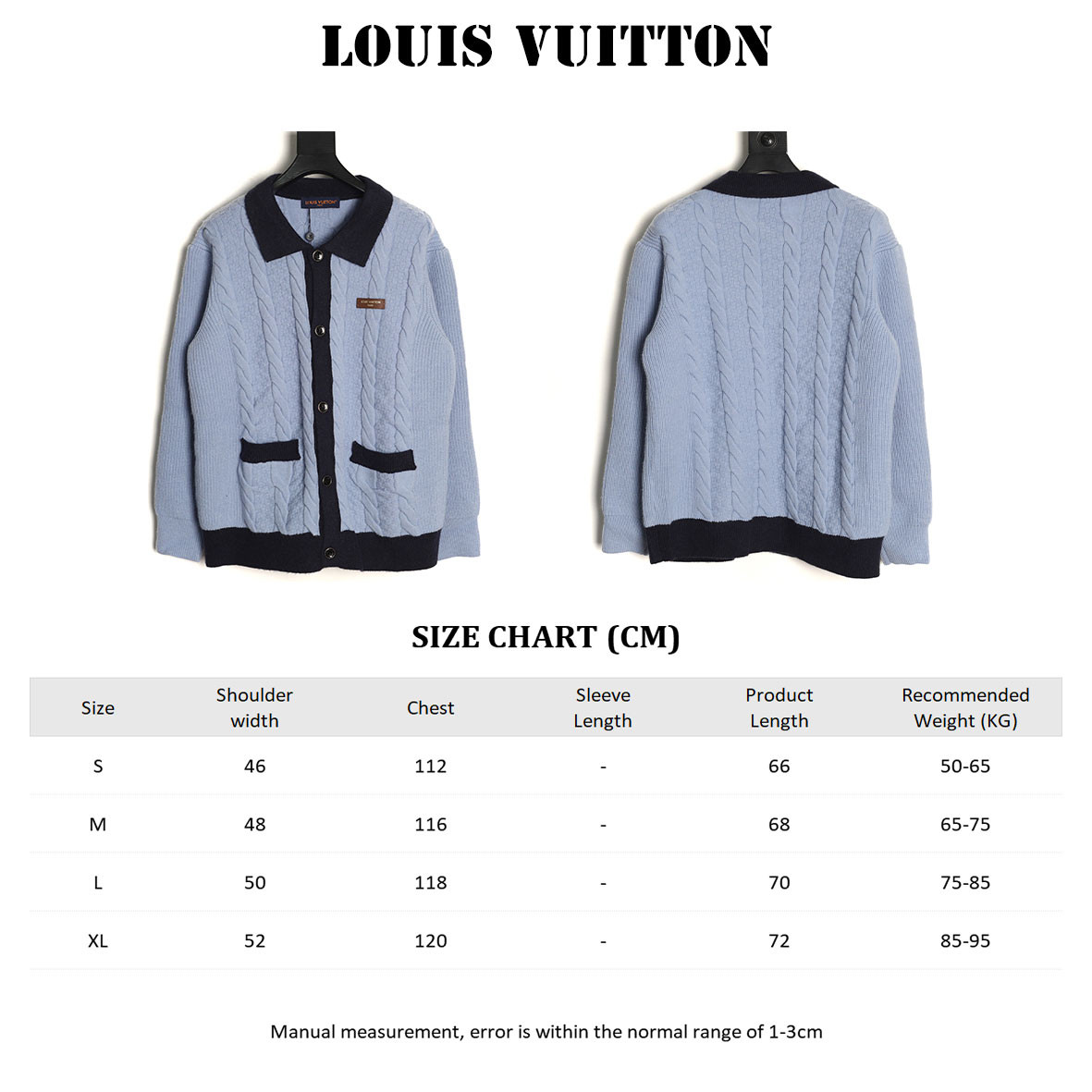 L0vis Vvtt0n LV Knitting Cardigan