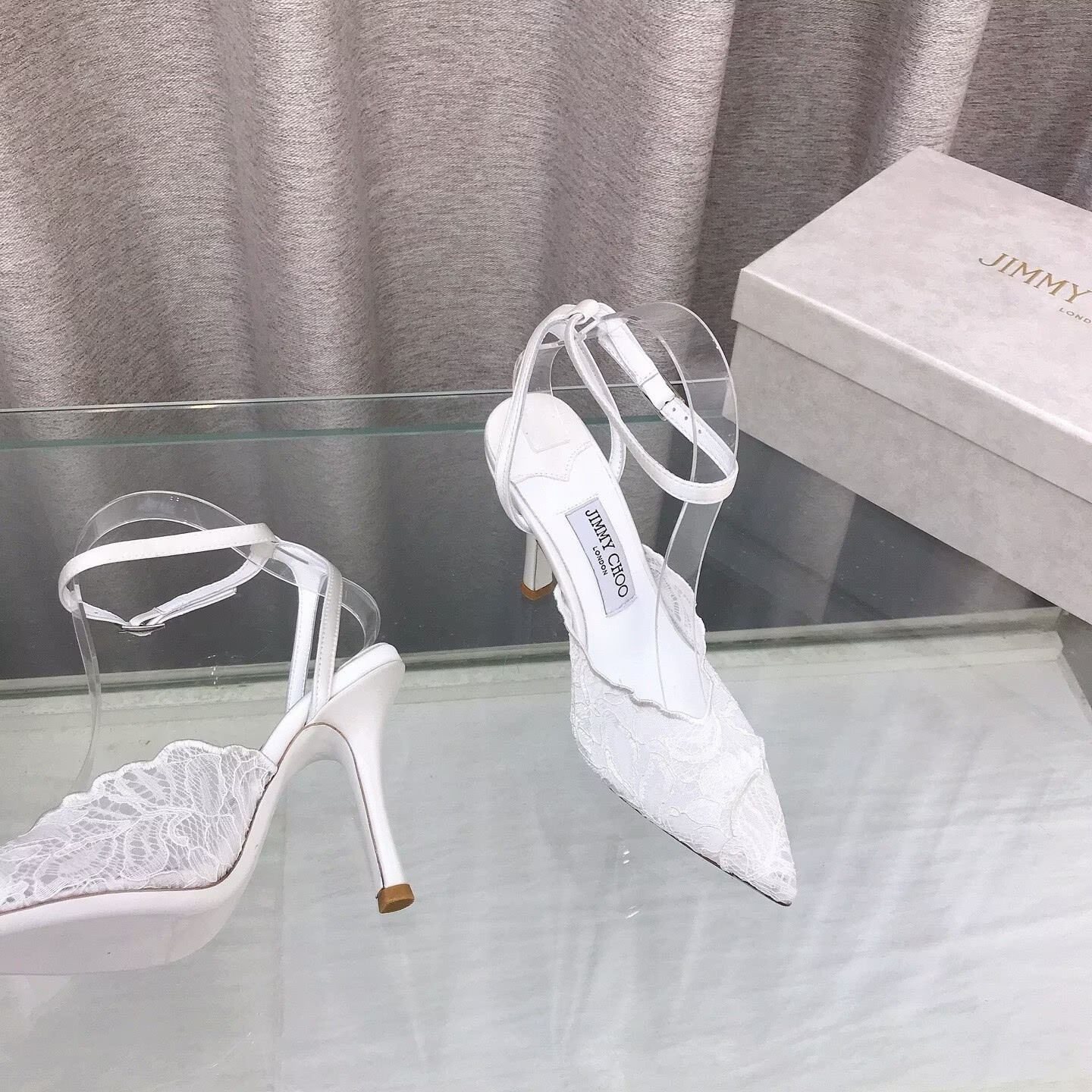 UA J1m*y Ch00 Slingbacks 10cm Heel