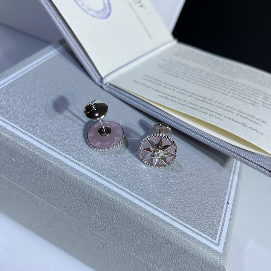 D10r compass Stud Earrings