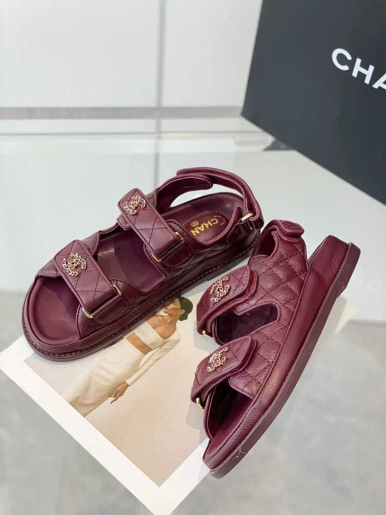 UA Ch**el Sandals
