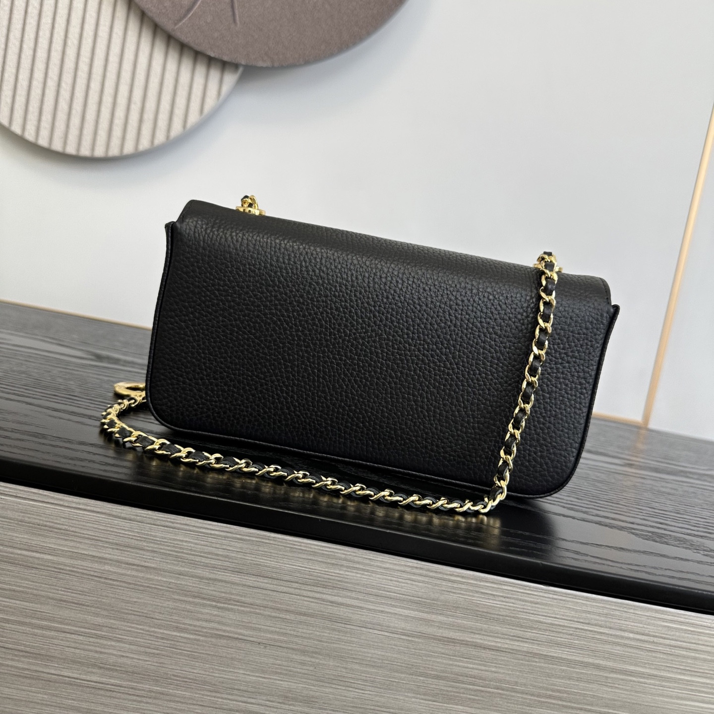 Ch**el Flap Bag AS6340 12x22x4cm