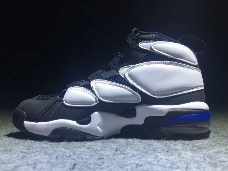 UA Nike Air Max 2 Uptempo QS Black White Blue