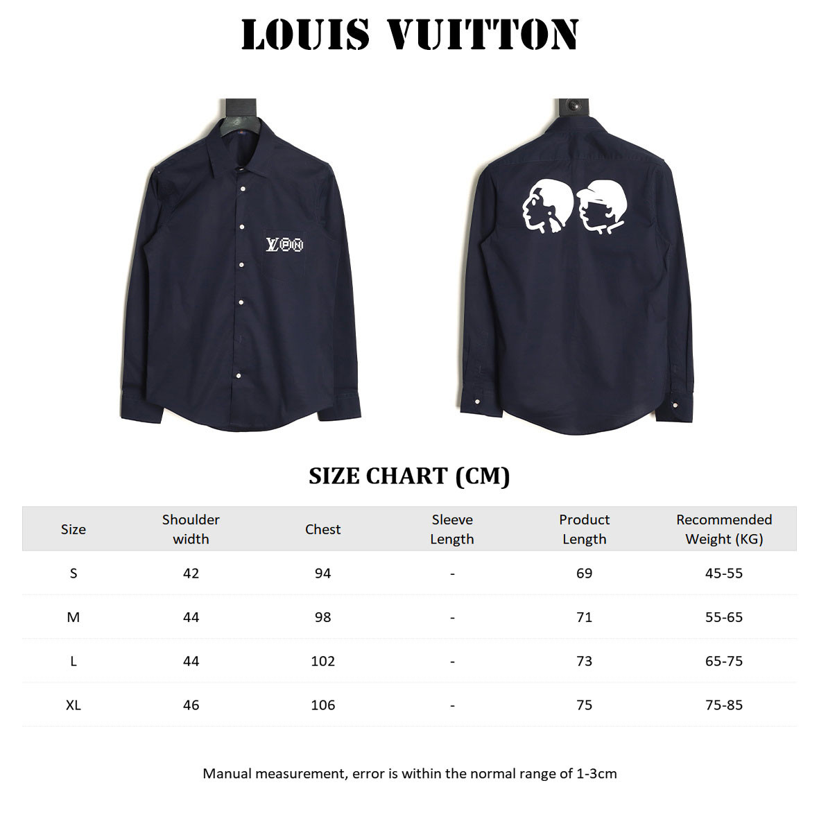 L0vis Vvtt0n 25Fw Long-sleeved Shirts