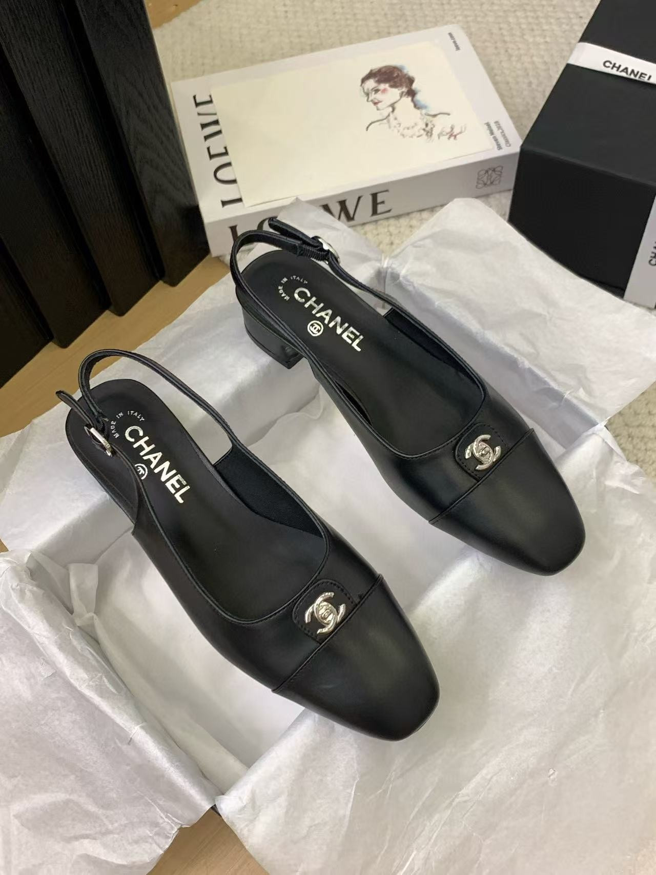 UA Ch**el Slingbacks