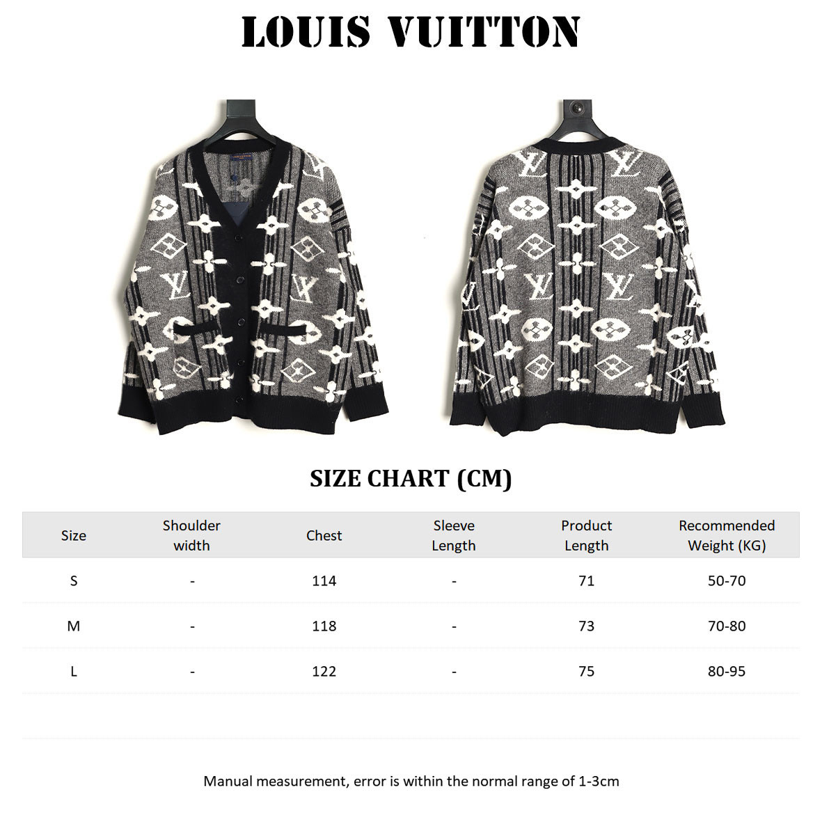 L0vis Vvtt0n 25ss Knitting Cardigan