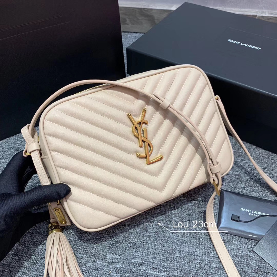 Y51 LOU Camera bag in quilted leather