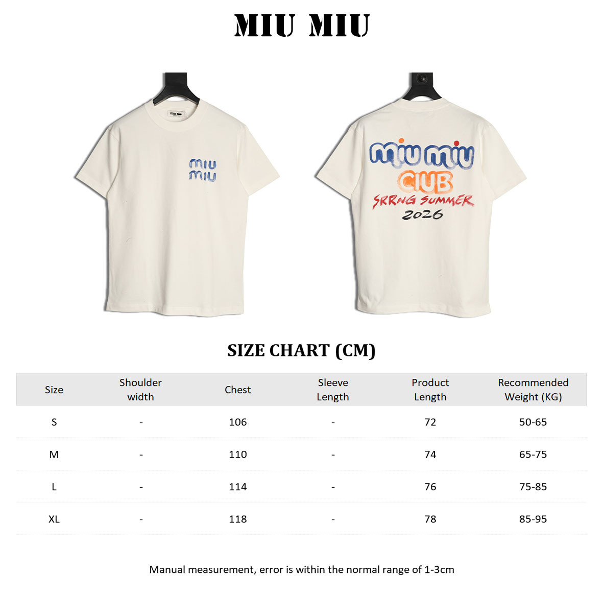 M1v M1v Short-sleeved T-shirt