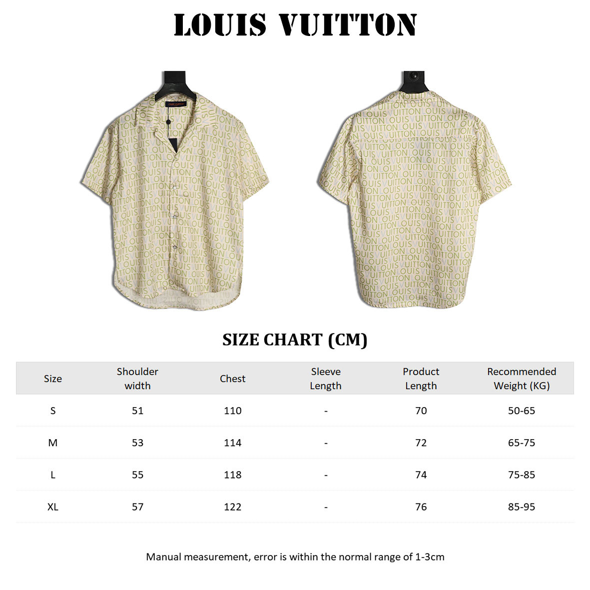 L0vis Vvtt0n Short-sleeved Shirts Suit