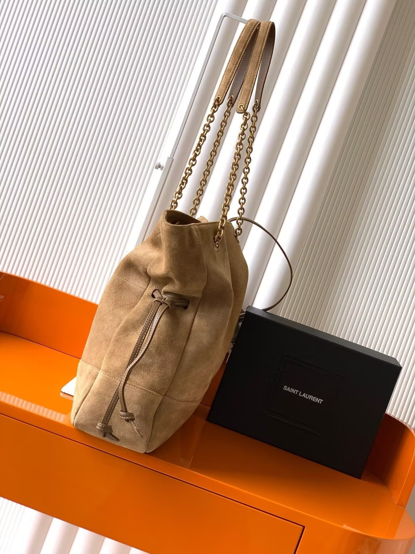 Y51 JAMIE Shopping in Suede 35x35x10cm