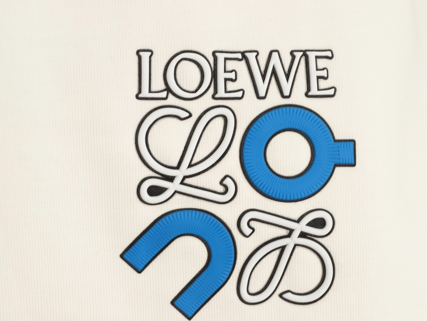 L0ew* & on 25Fw Long-sleeved T-shirt