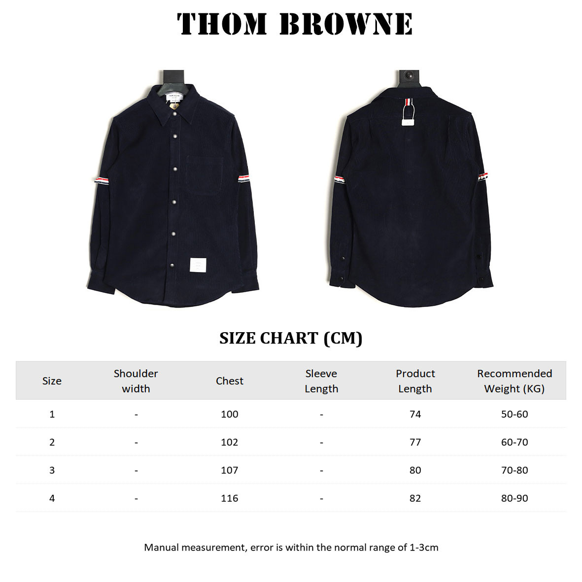 Thom Browne Long-sleeved Shirts