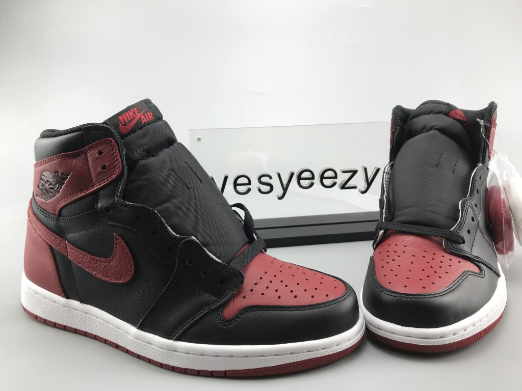 UA AIR JORDAN 1 RETRO HIGH OG "BANNED 2016 RELEASE"