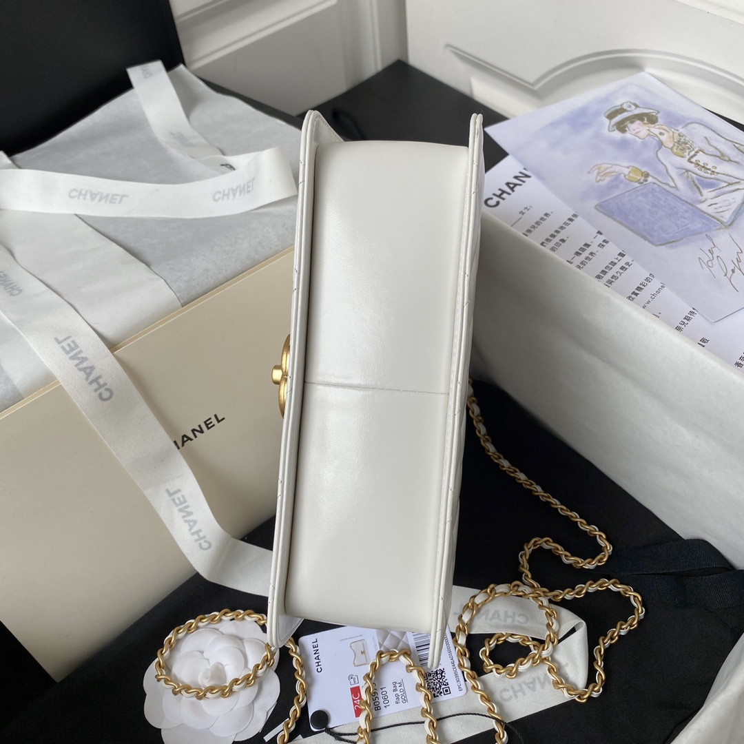 Ch**el Small 24C Flap Bag  AS2649 22×14.5×8cm