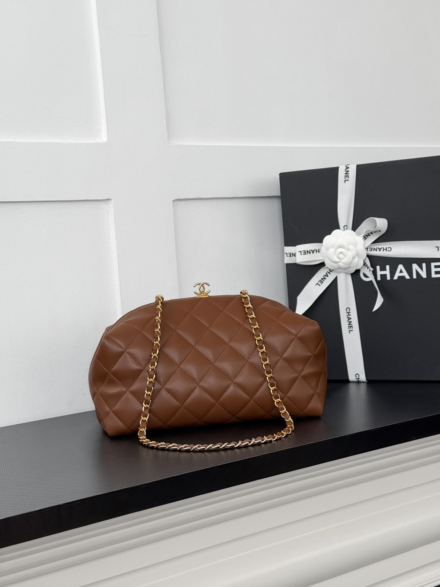 Ch**el Clutch Bag AP5251 12x27x7.5cm