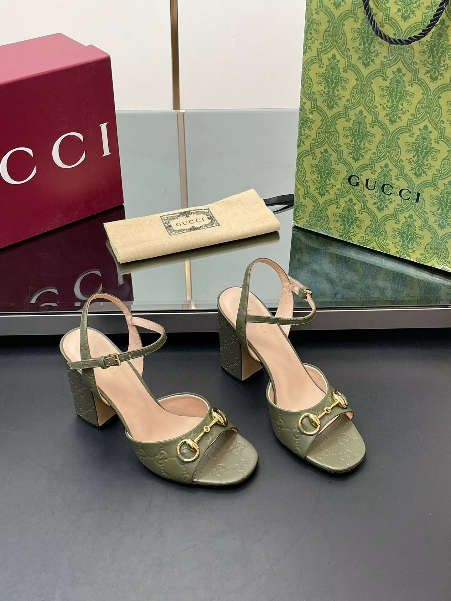 UA Gvc*1 Horsebit Sandal