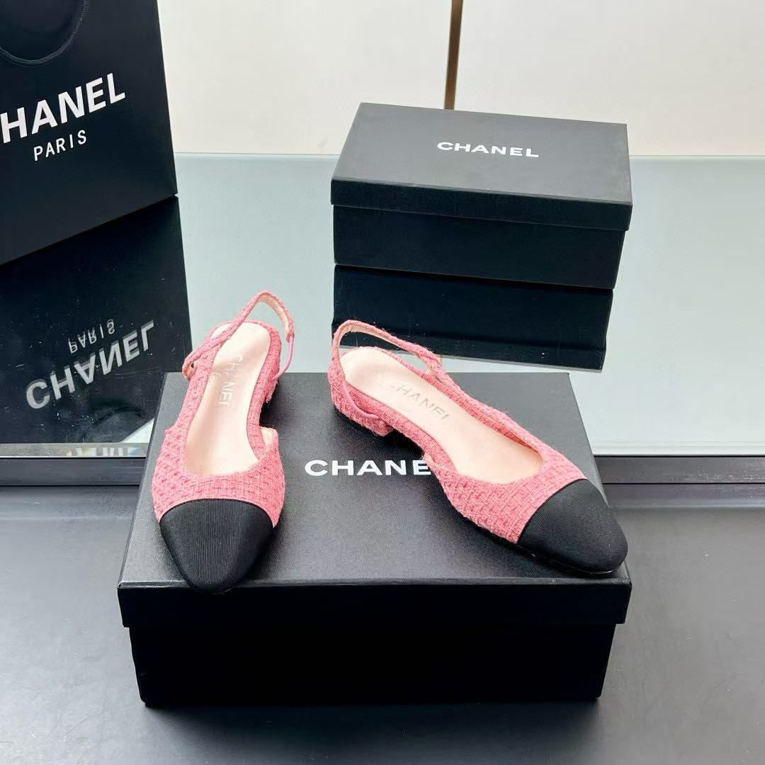 UA Ch**el SLINGBACKS FLAT