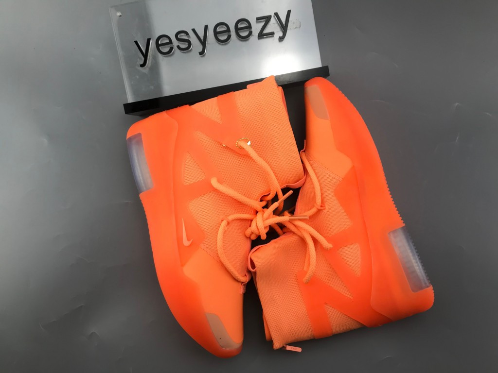UA NIKE AIR FEAR OF GOD 1 "ORANGE PULSE"