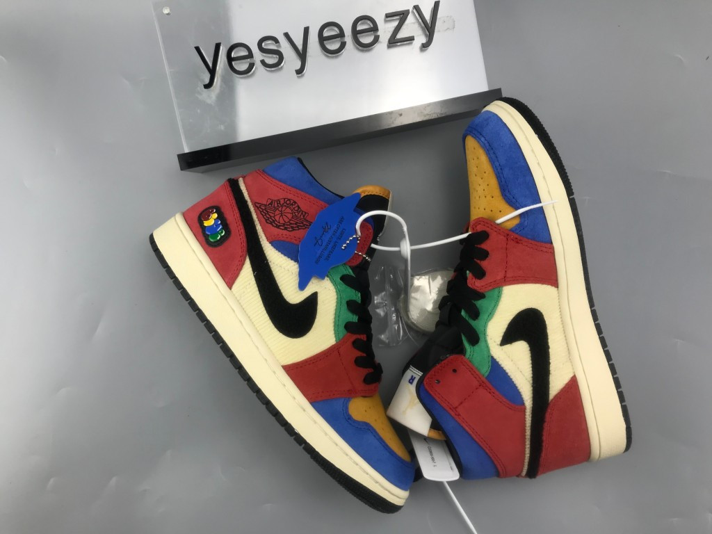 UA AIR JORDAN 1 MID SE FRLS NA "FEARLESS"