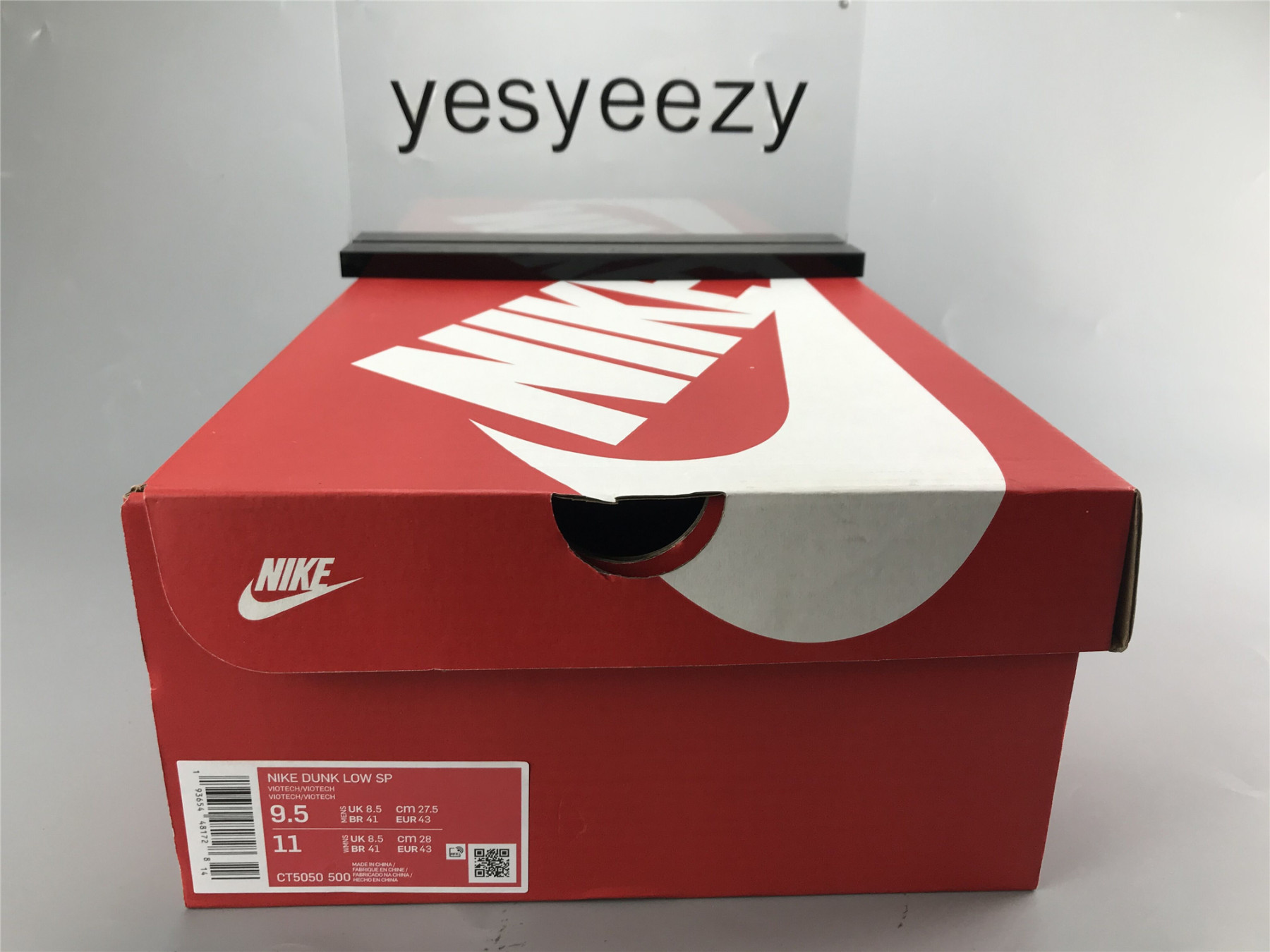 UA NIKE DUNK LOW SP RETRO "VIOTECH 2019 RELEASE"