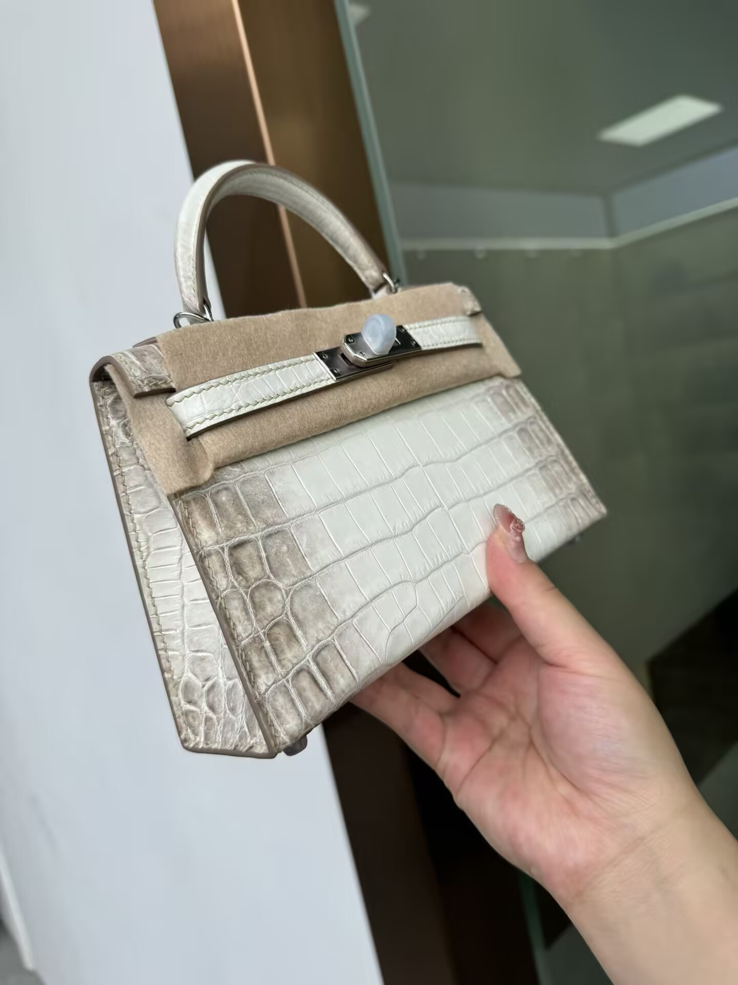 H**me5 Mini Kelly 19 19×6×12cm (CUST0mIZED, NO EXCHANGE NO RETURN,ABOUT 20- 25 DAYS)
