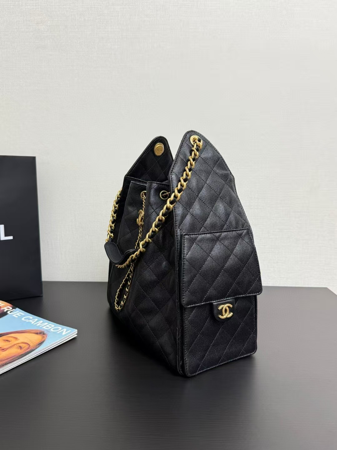 Ch**el 25C Bucket BAG 40x30x15cm