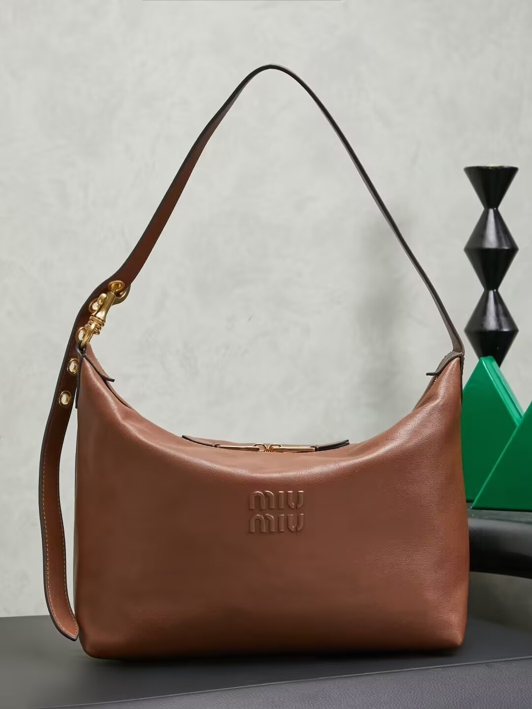 M1v M1v Spirit Nappa Leather Pouch 21.5x28x13cm
