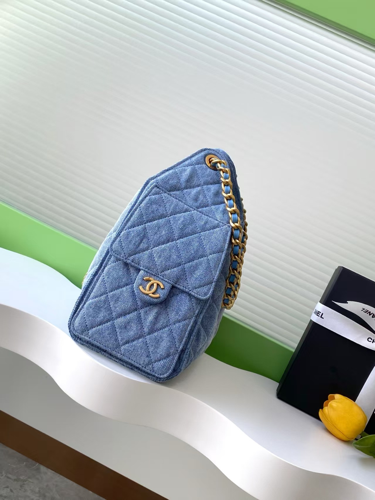 Ch**el 25C Bucket Bag 26x30x14cm