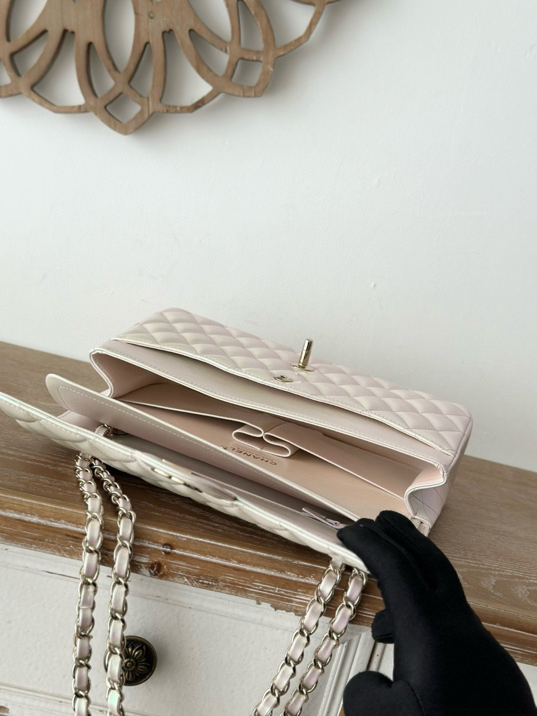 Ch**el Classic Flap Handbag CF 25.5x 15x6cm