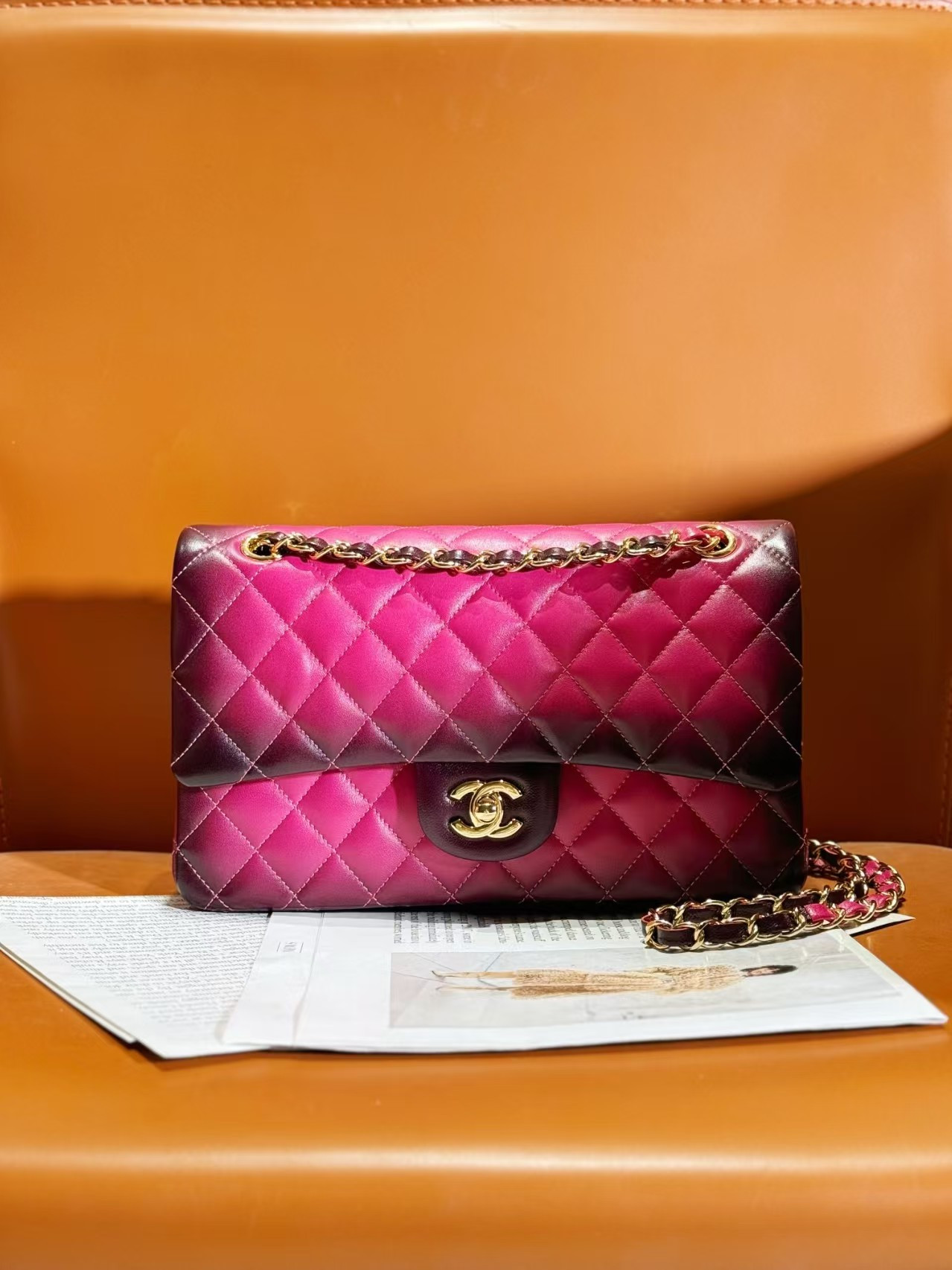 Ch**el Flap Bag 25.5cm