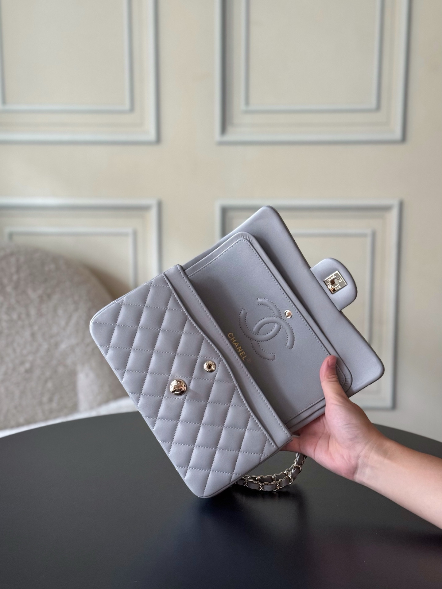 Ch**el Small Classic Bag 23x6.5x14cm