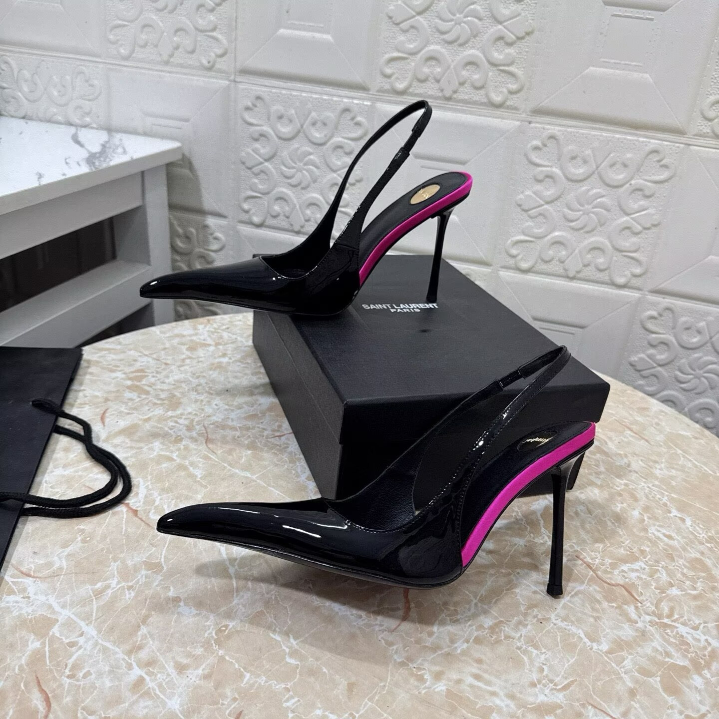 UA Y51 Amalia 110 Slingback Pumps