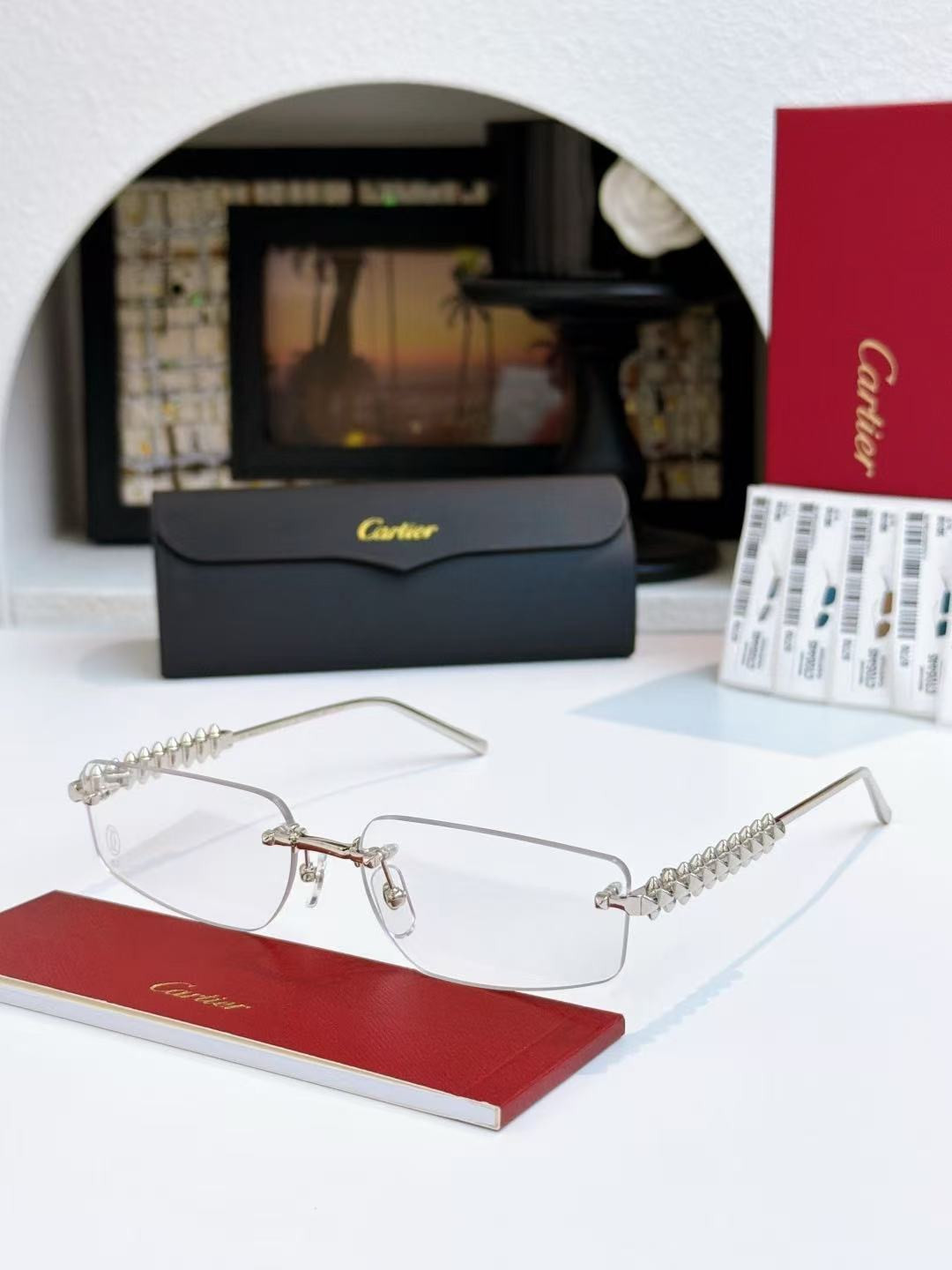 Ca*t1er Glasses 58-16-140