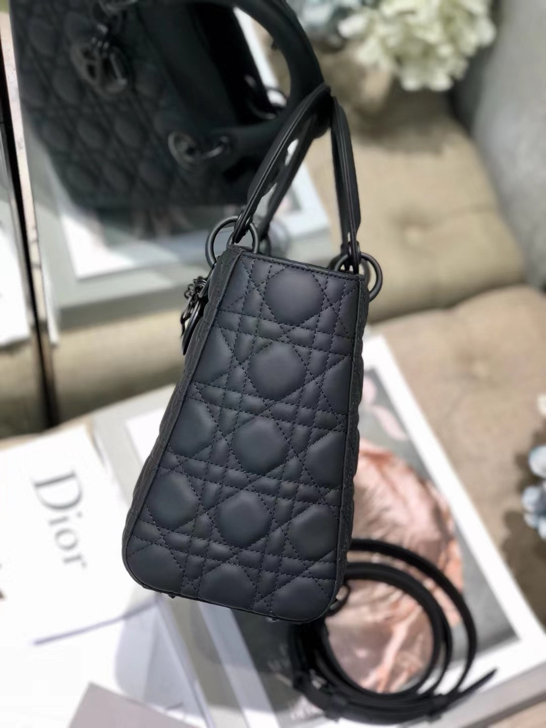 Medium Lady D10r Bag  9.5 x 8 x 4.5 inches