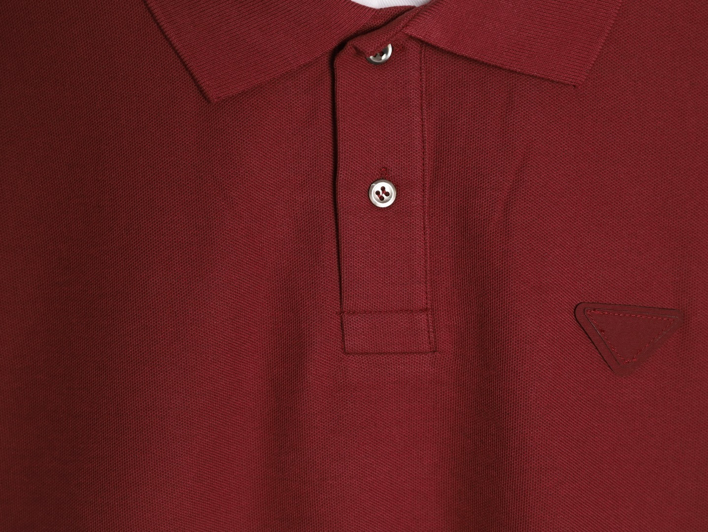Pra*a Long-sleeved Polo Shirt