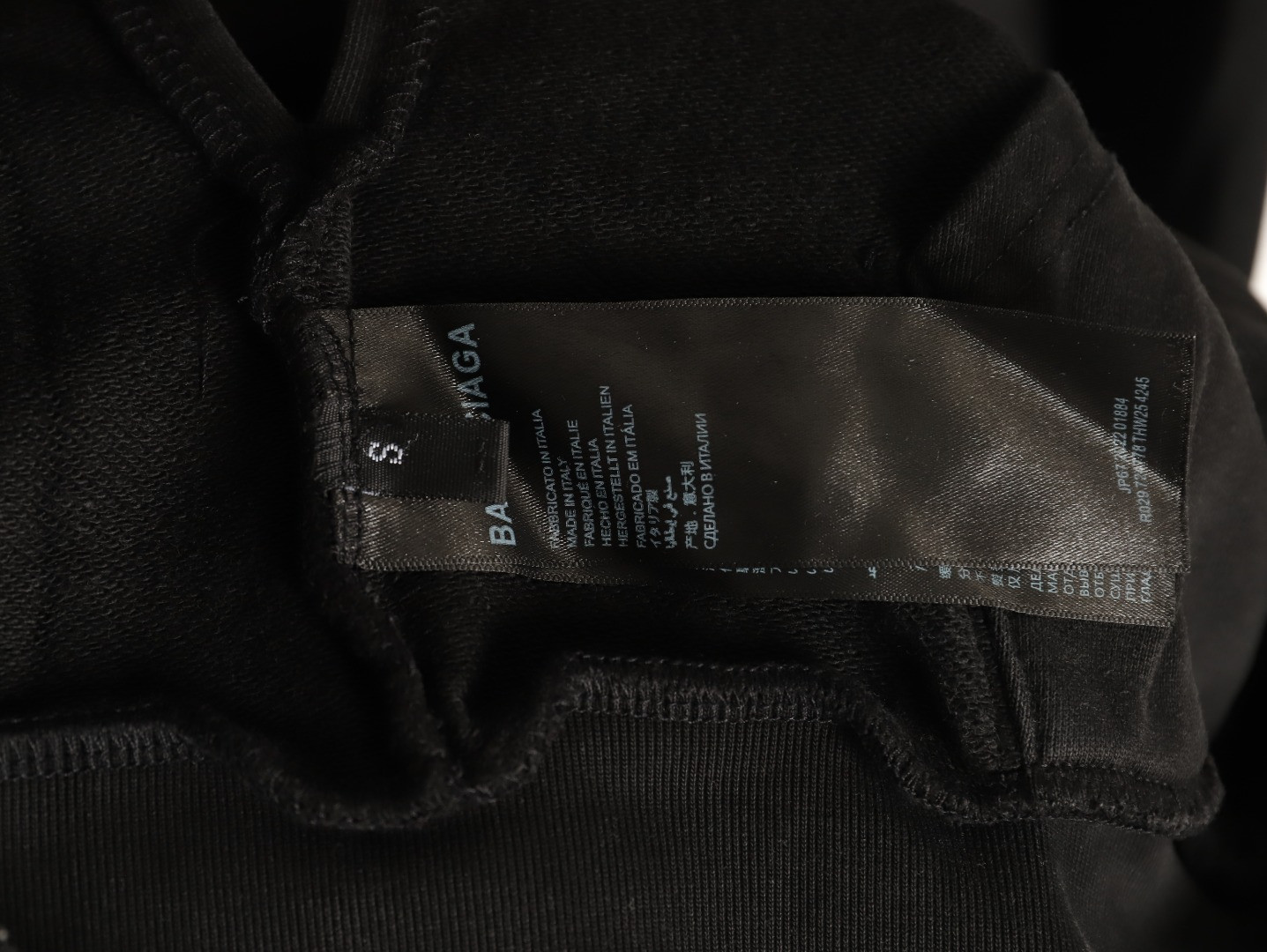 Ba1en*iaga BLCG 26ss Hoodies Black