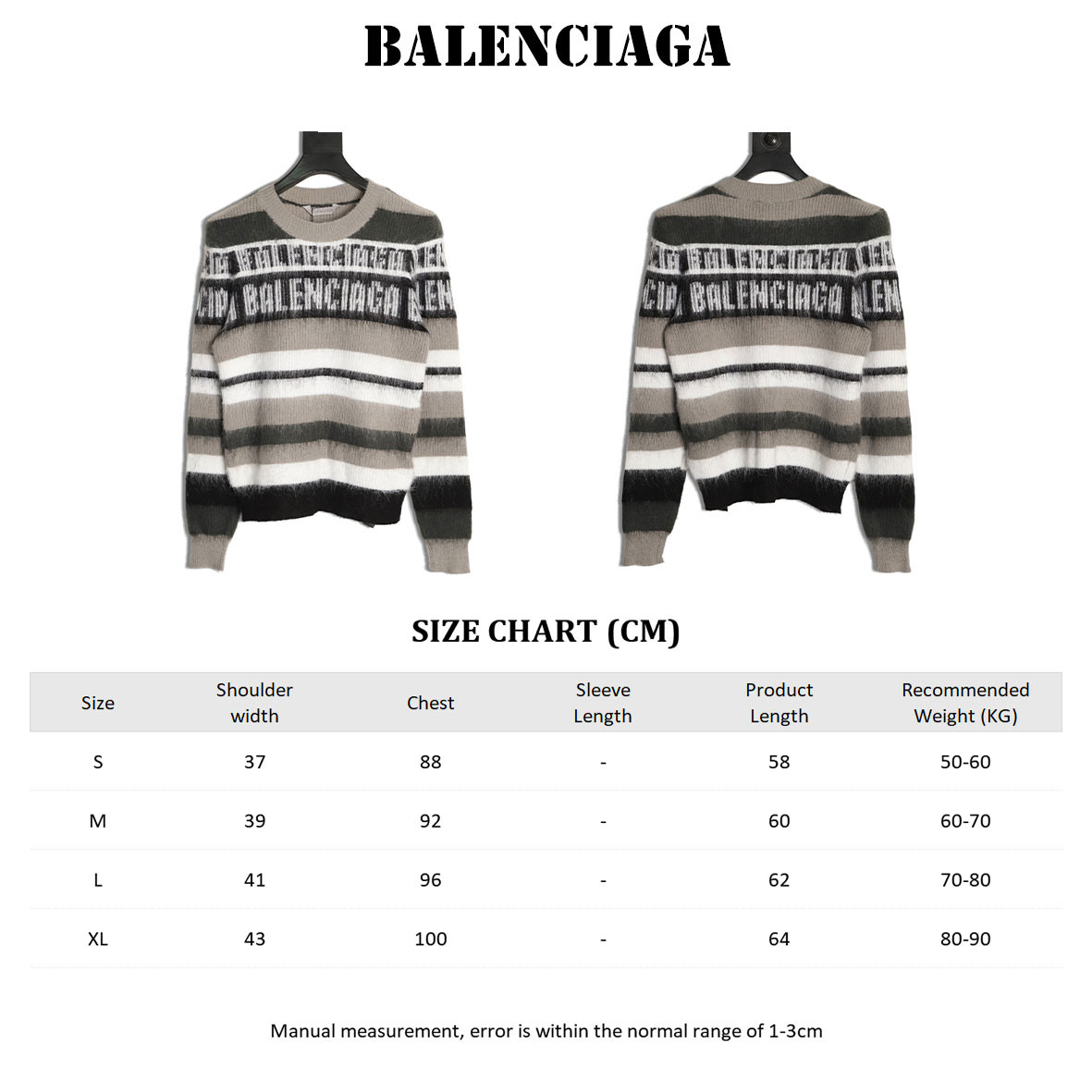Ba1en*iaga Sweaters