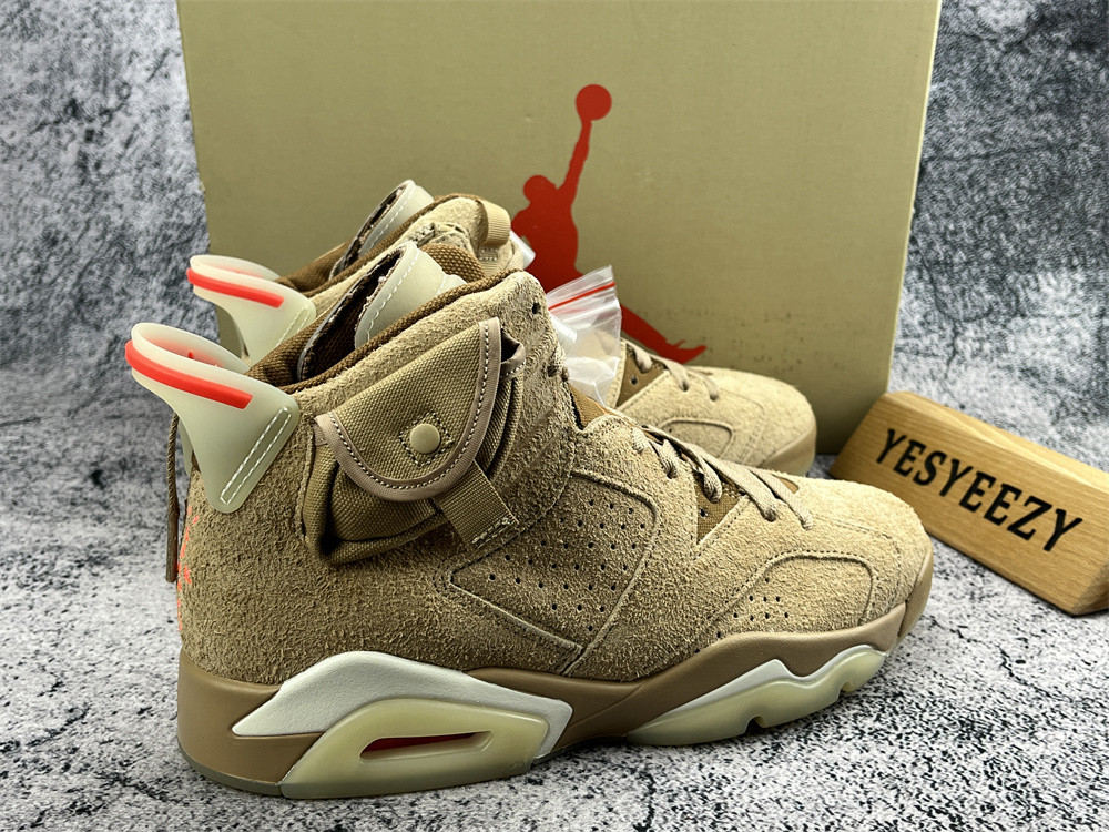 UA AIR TRAVIS SCOTT X AIR JORDAN 6 RETRO 