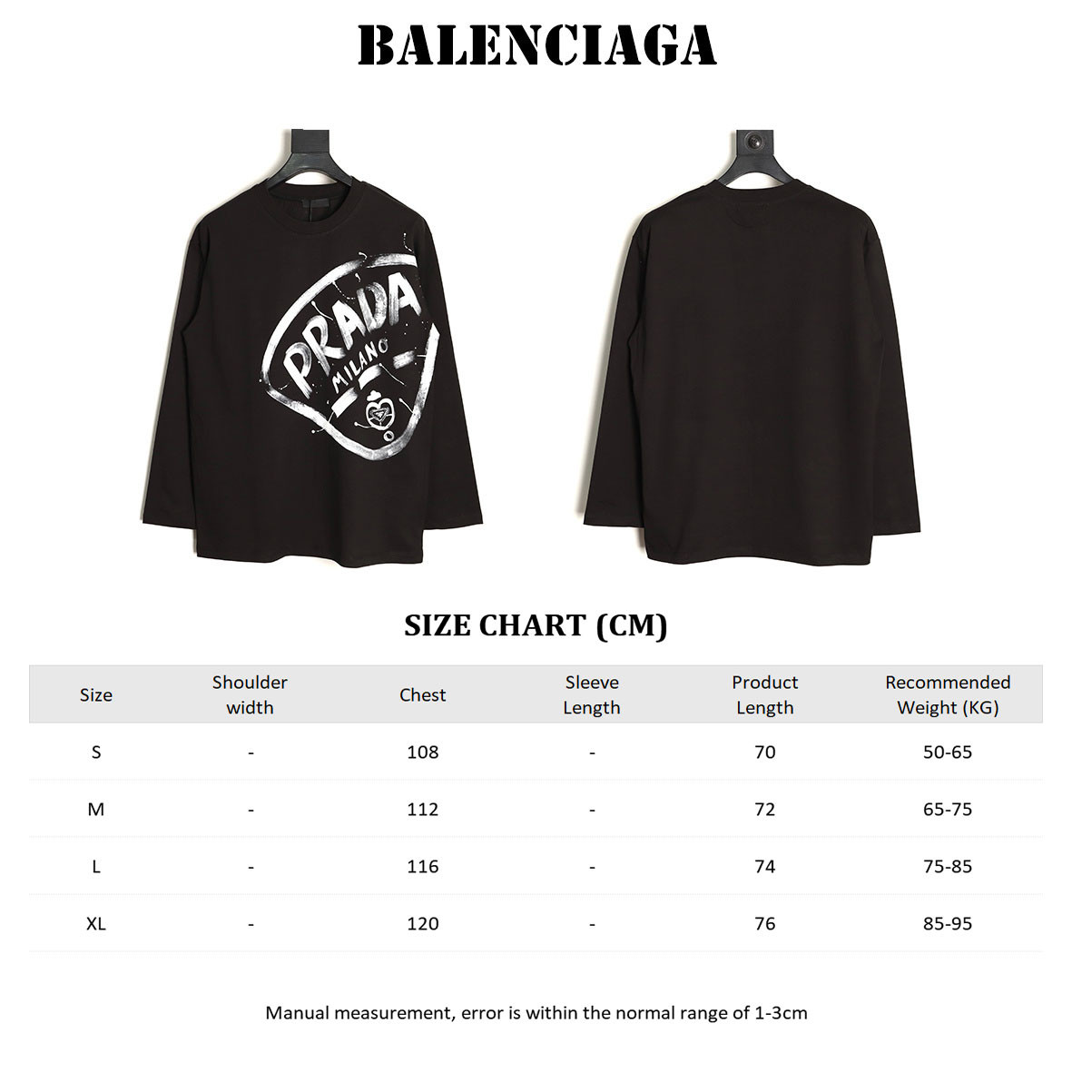 Pra*a 25Fw Long-sleeved T-shirt